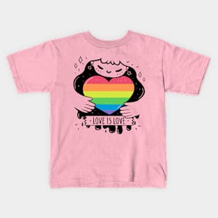 Love is Love Kids T-Shirt